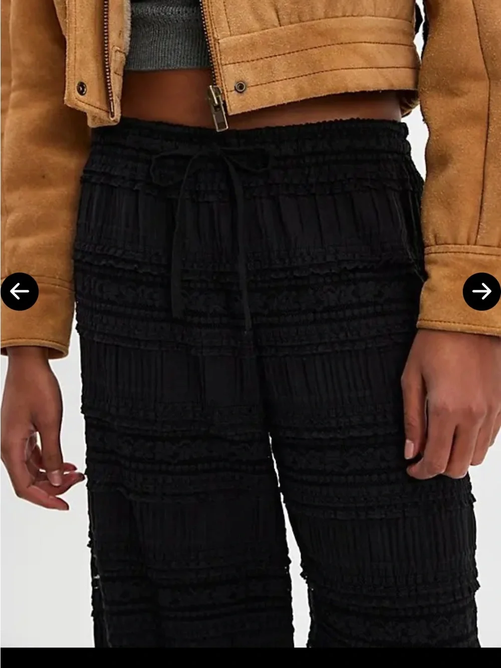 Free People One Aiden Lace Pants